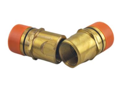China NBR Threaded Quick Connect , Brass Hydraulic Quick Connect Couplings for sale