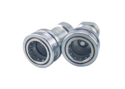 China ISO7241-B Open And Close Quick Coupler Hydraulic Fittings for sale