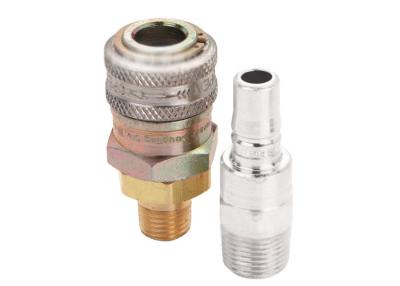 China Shipyards 3/8'' Zinc Plated Steel Pneumatic Quick Connector for sale