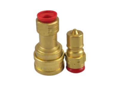 China CNC Machining 3/8 Inch Brass Male Quick Connector for sale