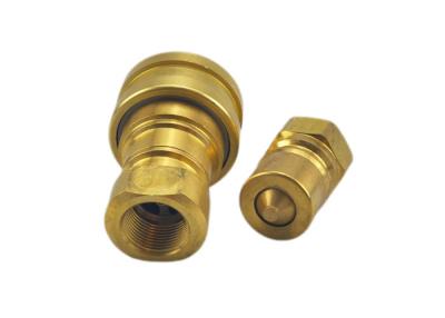 China 1'' Pneumatic Brass Quick Coupler , Brass Quick Release Coupling for sale