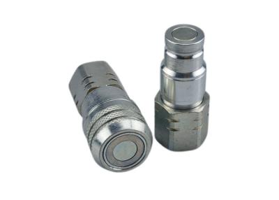 China ISO16028 1'' Flat Face Hydraulic Quick Release Couplings for sale