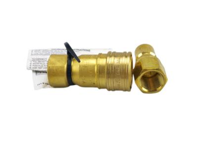 China Hilo 3000PSI para conectar el acoplamiento de cobre amarillo de la válvula tubular en venta