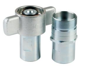 China Thread Type Hydraulic Quick Coupling 250bar Casting Quick Release Connector for sale