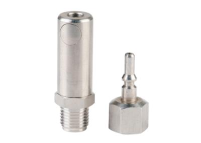 China Stainless Steel Sus316 Push Button Type Pneumatic Quick Couplings for sale