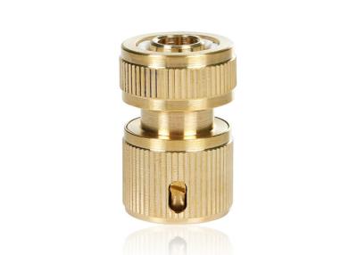 China 3/4 Rubber Brass Quick Connector For Inner Diameter 20mm Garden Hose for sale