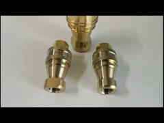 Hydraulic 800psi 2“ Brass Quick Release Coupling For Fluid
