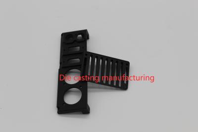 China Instrument Shell Die Casting Parts Aluminum ADC12 With Black Powder Spraying for sale