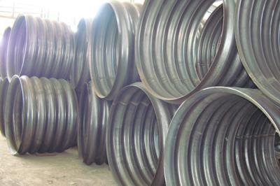 China Corrugated Steel Pipe can bear a certain amount of strength and seismic capacity for sale