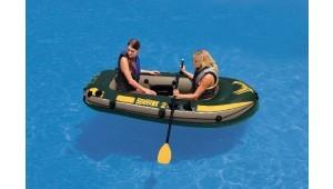 China Lightweight inflatable rubber dinghy , rubber dinghy boat For fishing for sale