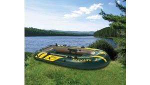 China 295×137×43mm Ferry Barge Rigid Inflatable Boats Manual For Camping for sale