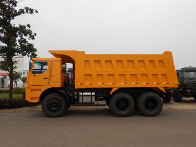 China Transport Semi Trailer Mining Transporter With Dual Enclosed Door for sale