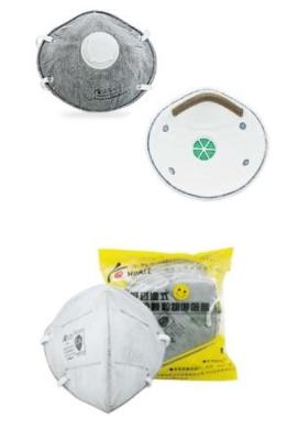 China Máscara plegable serie anti de la protección de los personales del rescate de la emergencia del polvo del carbón de leña de partículas en venta