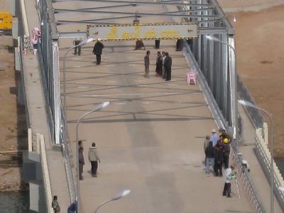 China Schwere Belastbarkeit der steifen Feld-Stahlfachwerkbrücke-vorübergehenden modularen Brücke zu verkaufen