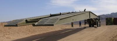 China Iron 3.3m Width Mechanized Bridge For Emergency for sale