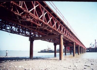 China AiSi ASTM Standard Steel Bailey Bridge Cable Suspension Bridge for sale