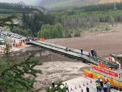 China Design Axle Load 13t Mechanized Bridge Emergency Bridge for sale