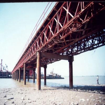 China Passenger Foot Bailey Bridge Compact Panel Galvanized Steel for sale