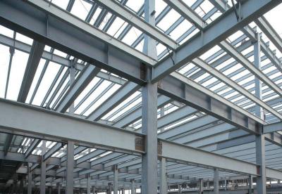 China High Strength Pre-fabricated Steel Building Structures for High - Raise Building, Stadiums for sale