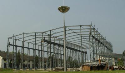 China High Strength Steel Building Structures for Workshop, Airports, High - Rise Buildings for sale