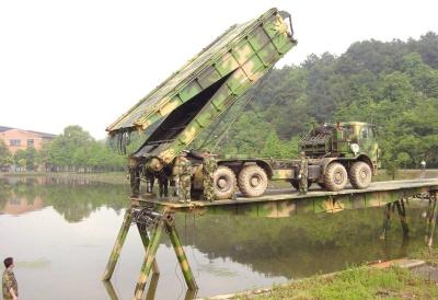 China pesado do comprimento de 75m mecanizado/pontes da emergência para os tanques, as artilharias e os veículos à venda
