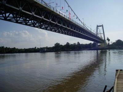 China Schweres Laden-Stahlkabelbrücke hochfest für Landstraße zu verkaufen