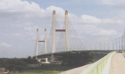 China Customized Cable Stay Bridges With Hot - Dip Galvanized Surface Protection for sale