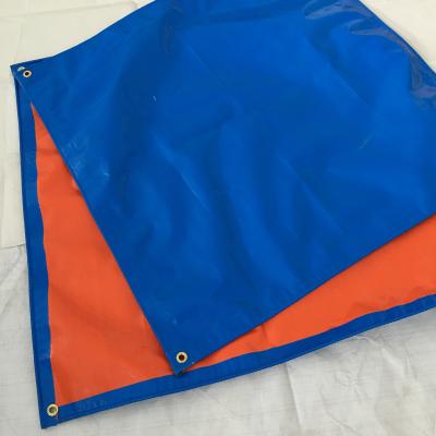 China Blue / Orange PE Tarpaulin Manufacture In Shandong China for sale