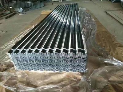 China Full Hard  Galvanized Corrugated Steel Sheet  0.3mm*800*3000mm for sale