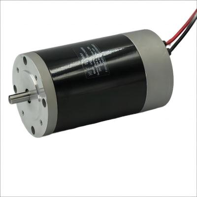 China 3500rpm Permanent Magnet Brushed DC Motor 24-48V Gear Motor 100ZYT For Flower Pick Machine for sale