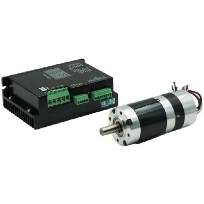China 56JBX DC24v 20-100W Brushless Geared Motor With Planetary Gearbox For Precision Control Equipment for sale