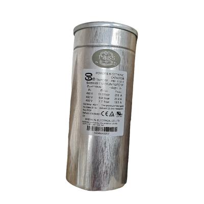 China 1-100uf Electric Motor Run Capacitor Air Conditioner Single Dual CBB65 450VAC for sale