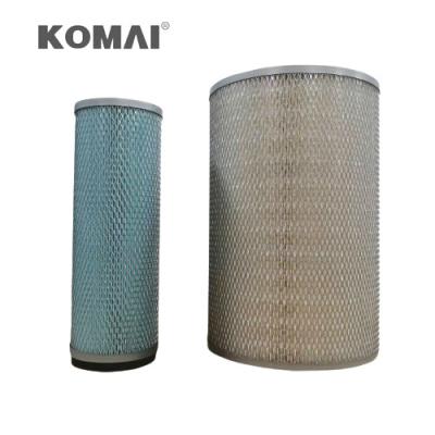 China Filtro de ar do carregador para KOMATSU 600-181-9220 PA2651 P181141 AF4114 AF895 à venda