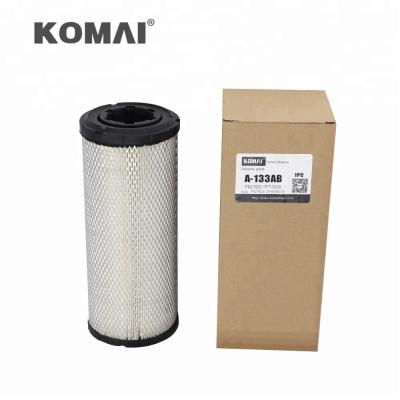 China 123-2367 4294845 Hitachi Air Filter Element Cartridge Construction 322*138*83mm for sale