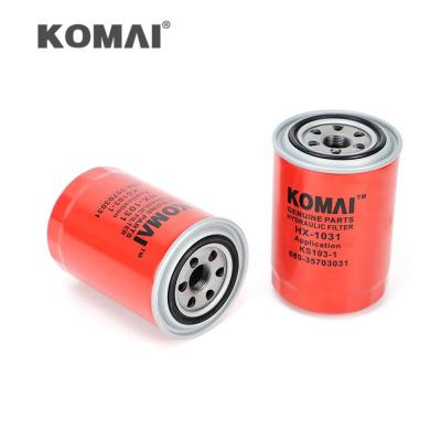China Kato Hydraulic Line Hydraulic Oil Filter 132.6mm Height 471-00034 SH 60079 WGH1844 for sale