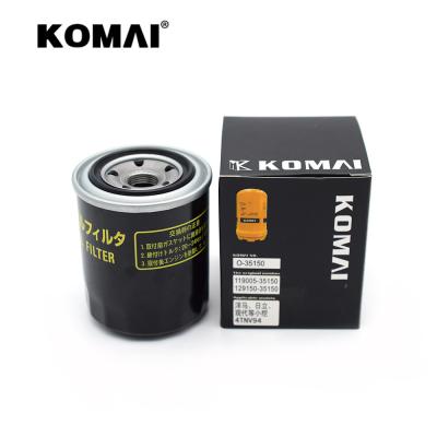 China resistência química de filtro de óleo O-35150 do cartucho do motor do filtro de 102*76.5mm Komai à venda