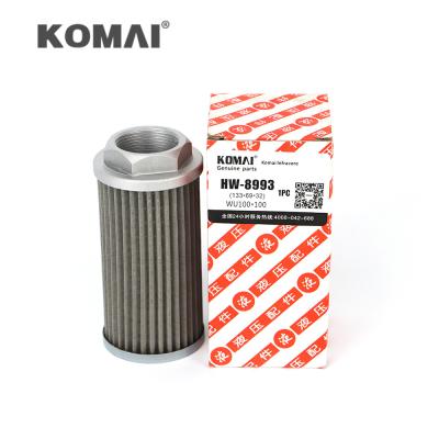 China Diesel Engine Pump Parts Of WU100*100 Hepa Hydraulic Suction Filter Cartridge for sale