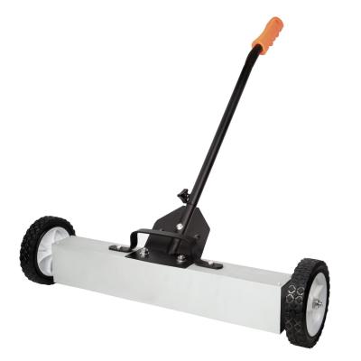 China Light Hand Push Type Metal Street Sweeper for Customer's Road Magnet Sweeping for sale