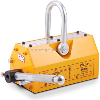 China 5 Ton Lifting Magnets 5000 kg Portable Manual Permanent Magnetic Lifter Core Components Bearing for sale