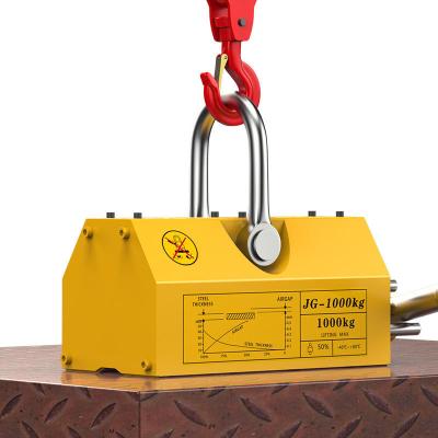 China 3 1 Design Factor Magnetic Lifter for Permanent Lifting and Handling of Steel Sheets for sale