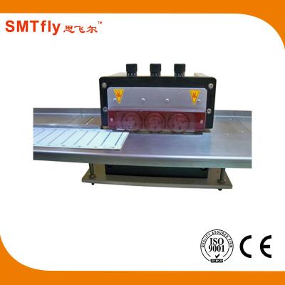 China Fully Automatic V-cut PCB Cutting Machine with Six Blades and Plastic Cover for sale