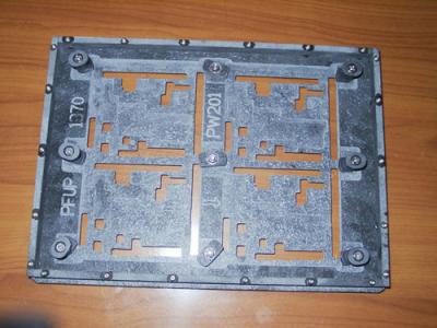 China Synthetic Stone SMT Wave Solder Fixtures PCBA Tooling Process Carrier for sale