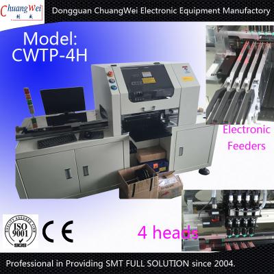 China Electronic Feeder Fully Automatic SMT LED Pick and Place Machine with Four Head for sale