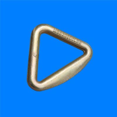 China Delta de equipamento forjado Ring Triangle Ring da correia do guincho do hardware da corda à venda