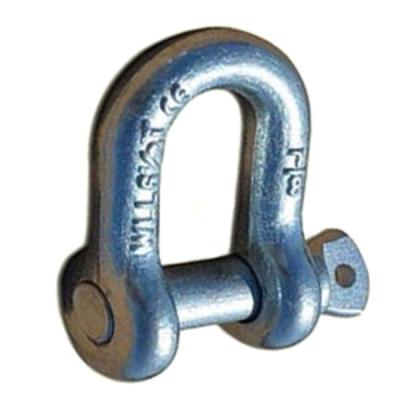 China Galvanized Drop Forged Anchor Crosby Alloy Screw Pin Shackles 1/4
