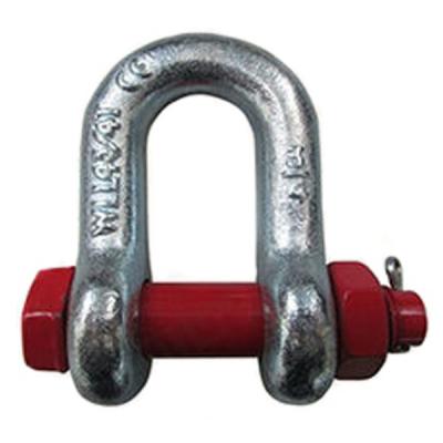 China 1/4 To 3 Inch Bolt Screw Pin Anchor Shackle Crosby Chain Shackle for sale