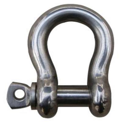 China M50 Electric Screw Pin Anchor Shackle European Type Galvanized Anchor Shackle for sale