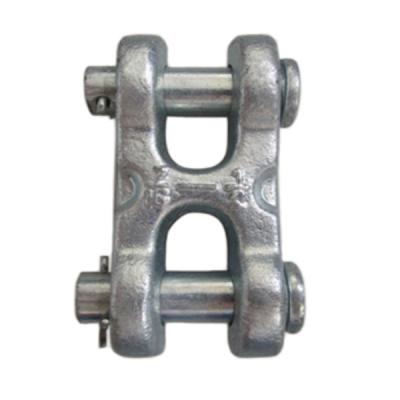China 2.1T - 7.48T Drop Forged Master Link Galvanized Twin Clevis Link ISO for sale