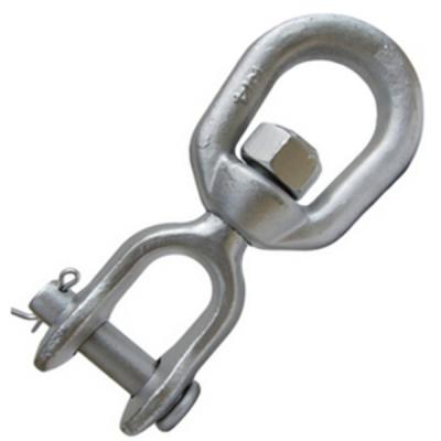 China Zinc Plated Rope Rigging Hardware Hot Dip Galvanized Jaw End Swivel Crosby G403 for sale