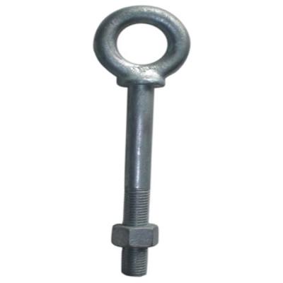China Zinc Plated Carbon Steel Regular Eye Bolt G291 650 To 21000lbs for sale